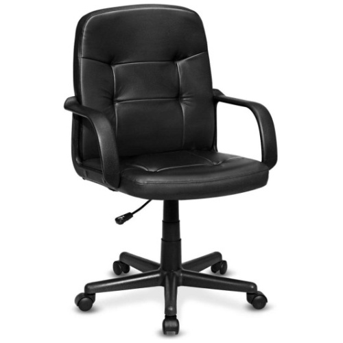 Ergonomic Office Chair with 360-degree Wheels