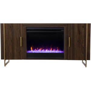 Everly Color Changing Fireplace Console