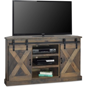 Farmhouse 66" Corner TV Console