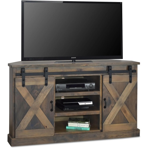Farmhouse 66" Corner TV Console