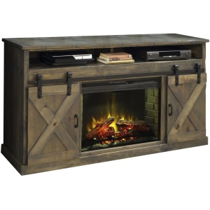 Farmhouse 66" Fireplace TV Console