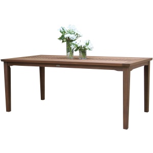 Farmhouse 76" Checkerboard Dining Table