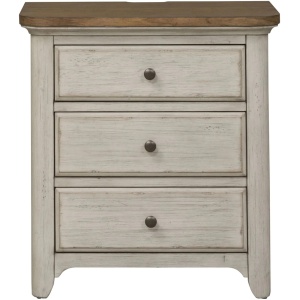 Farmhouse Reimagined Drawer Nightstand