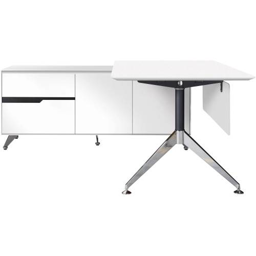 Fernley 400 Executive Desk w. Left Return File Cabinet
