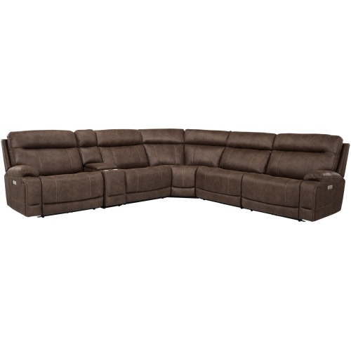 Gates 6-pc. Dual Power Sectional