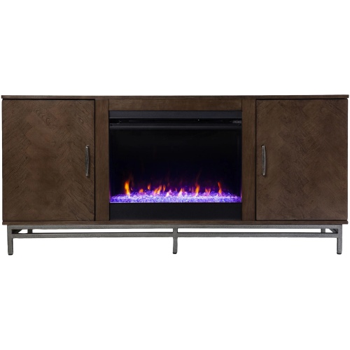 Georgia Color Changing Fireplace Console