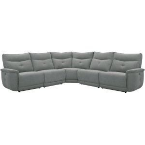 Graceland 5-pc. Sectional Sofa w/Power Headrests