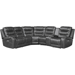 Greenway 6-pc. Modular Power Reclining Sectional Sofa