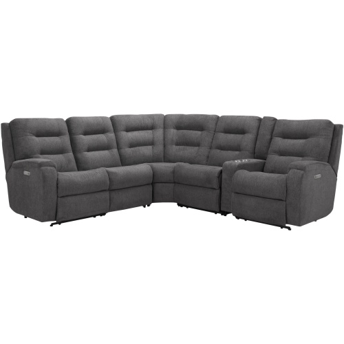 Halenbeck 6-pc. Triple Power Sectional