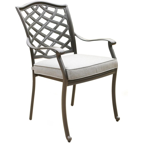 Halston Outdoor Dining Arm Chair Set of 2