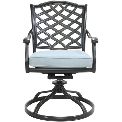 Halston Outdoor Dining Swivel Chair - Set of 2