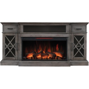 Hamilton 70" TV Console w/ Electric Fireplace