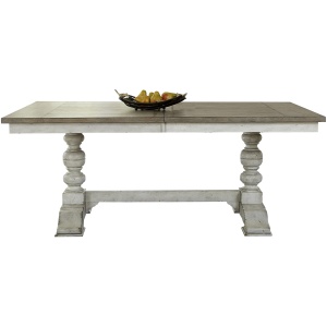 Heywood Trestle Dining Table w/ Leaf