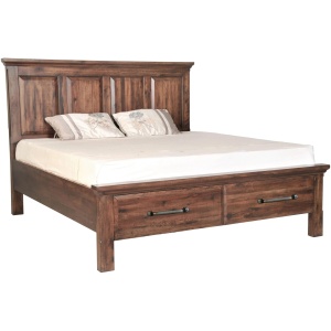 HillCrest Bed with Storage Footboard