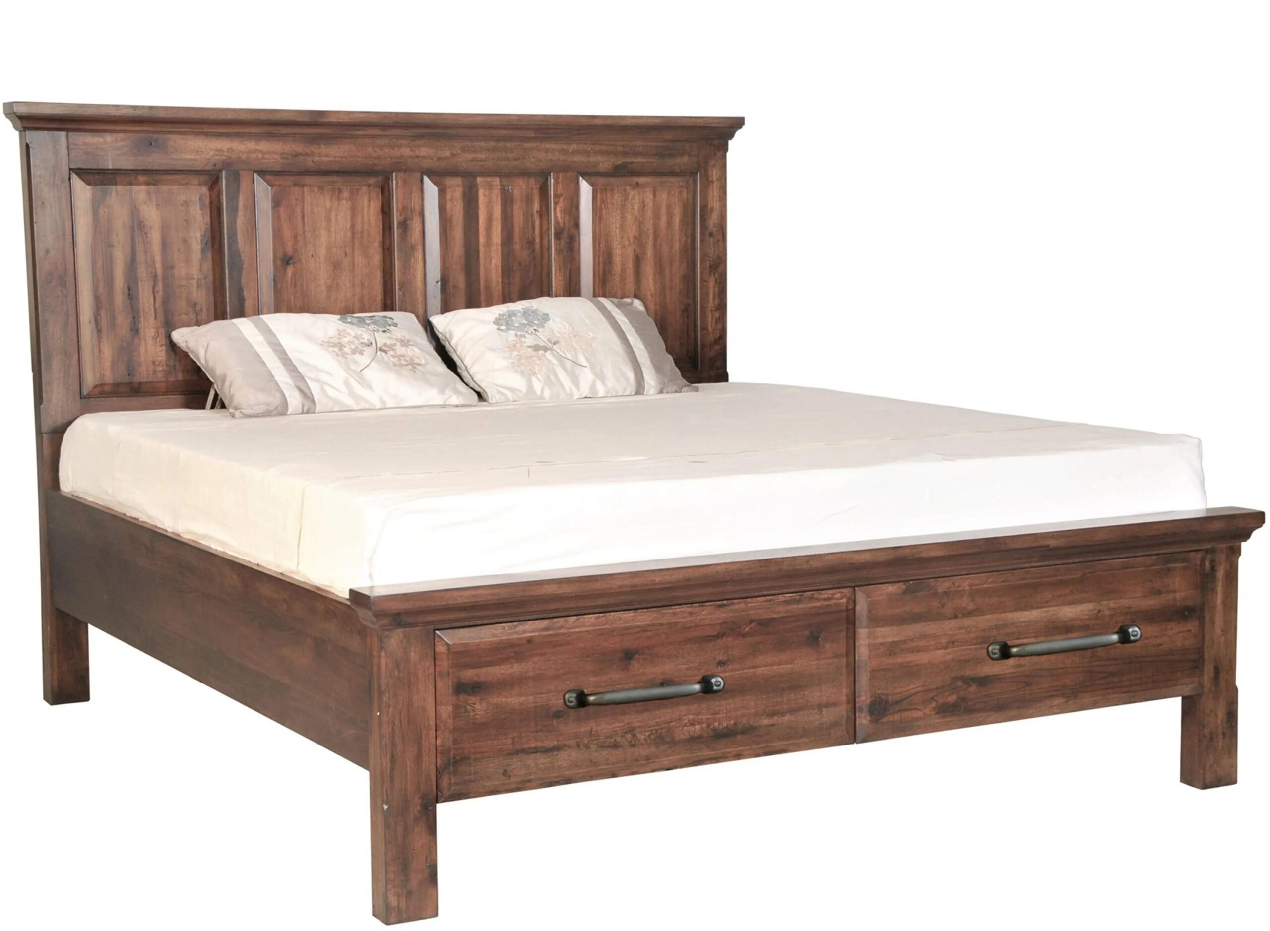 HillCrest Bed with Storage Footboard