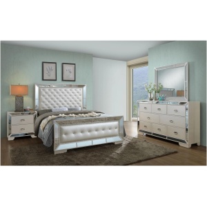 Hollywood Hills 4-pc. Upholstered Bedroom Set