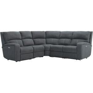 Ian 5-pc. Power Sectional w/ Power Headrest & Lumbar