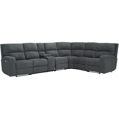 Ian 7-pc. Power Sectional w/ Power Headrest & Lumbar