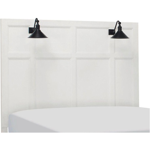 Ivy Ridge Panel Headboard w/ Lamps