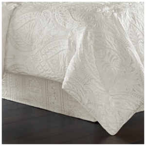 J. Queen New York Bianco Queen 4 Piece Comforter Set, White