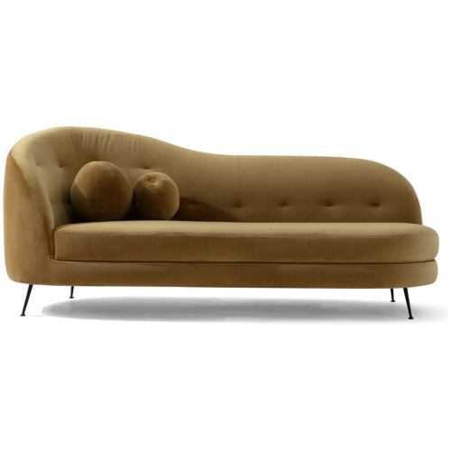 Jacobsen Settee 83" Fabric Sofa, Merigold Velvet
