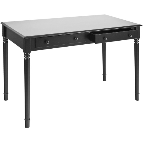 Jones Black 2 Drawer Writing Desk