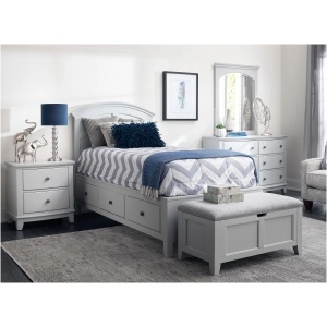 Kylie Youth 4-pc. Platform Bedroom Set w/ 1-Side Storage Bed