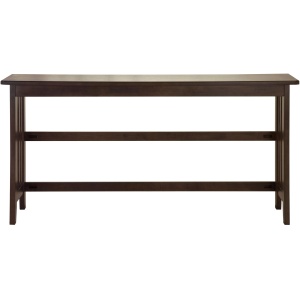 Lindsey Counter Height Dining Console with 4 Stool