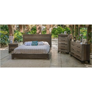 Loft Brown Queen Headboard