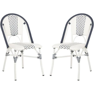 Lorma Outdoor Stackable Chair: Set of 2