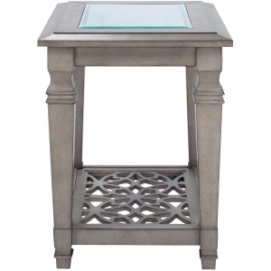 Lucette Rectangular End Table