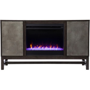 Lyon Color Changing Fireplace Console