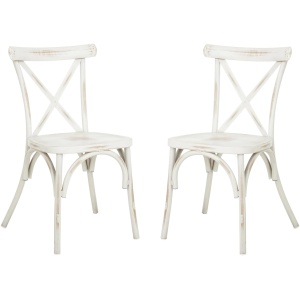Madalina Outdoor Stackable Chair: Set of 2