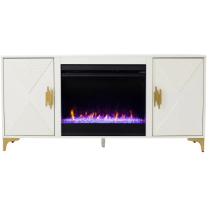 Mahomet Color Changing Fireplace Console
