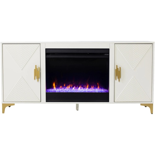Mahomet Color Changing Fireplace Console