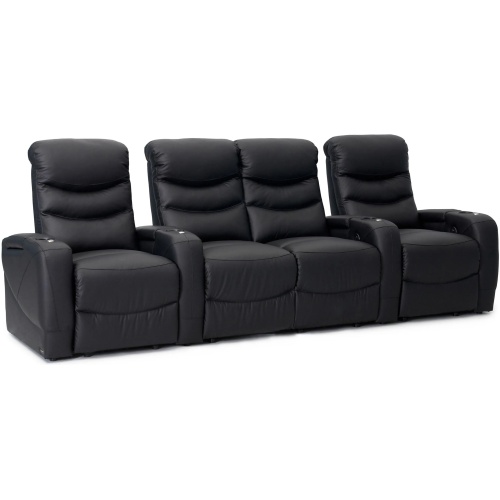 Majestic 4-pc. Leather Reclining Sectional Sofa