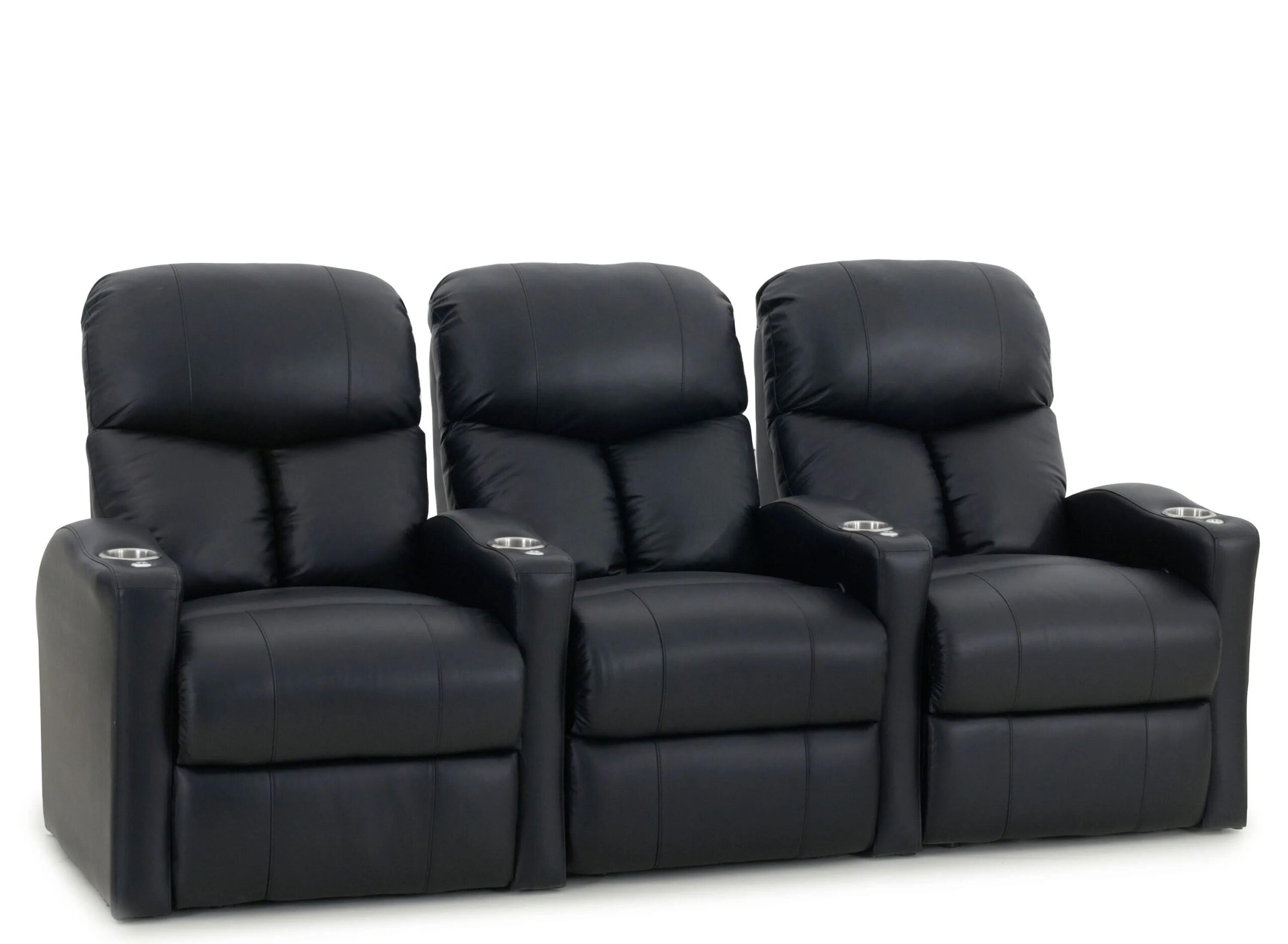 Midway 3-pc. Leather Power-Reclining Sectional Sofa