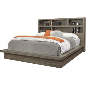 Modern Loft King Platform Bed