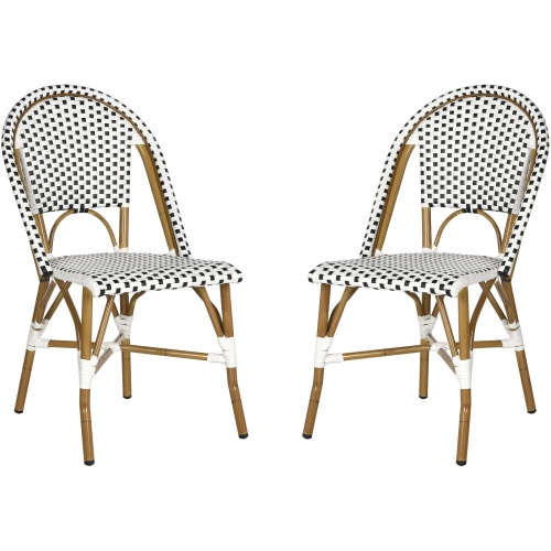 Montez Outdoor French Bistro Side Chair - Set of 2