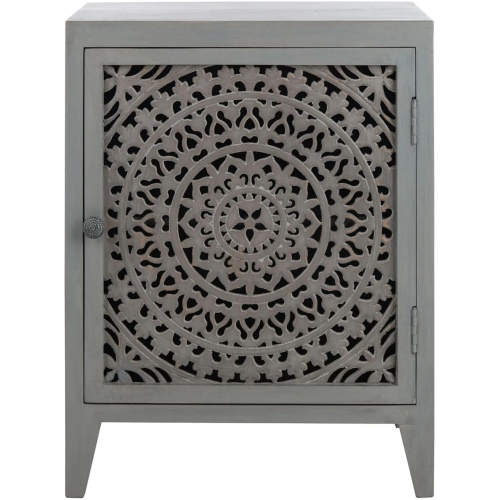 Musa Carved Nightstand
