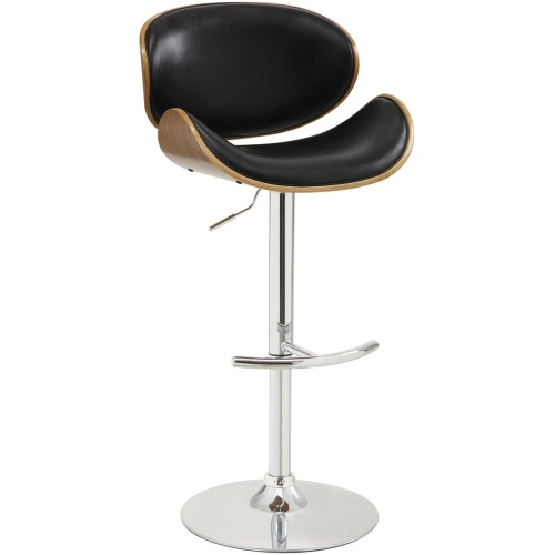 Naples Adjustable-Height Swivel Bar Stool