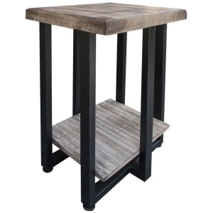 Old Wood Chair Side Table