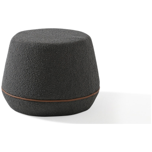 Onvi 24" Fabric Ottoman, Gris Boucle