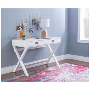 Paige Writing Desk, White