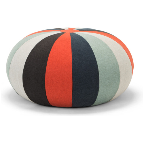 Pincushion 39" Fabric Ottoman, Harlequin