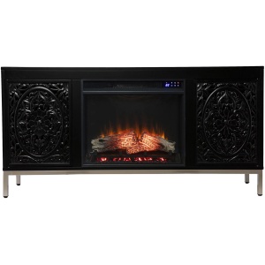 Presley Touch Screen Fireplace Console