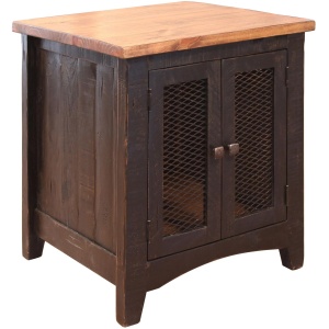 Pueblo Square End Table