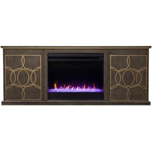 Purley Color Changing Fireplace Console