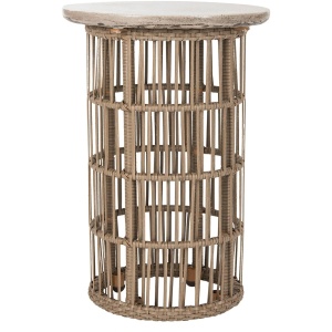 Rocco Indoor/Outdoor Modern Concrete Side Table