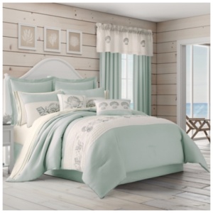 Royal Court Water's Edge Queen Comforter Set, Aqua